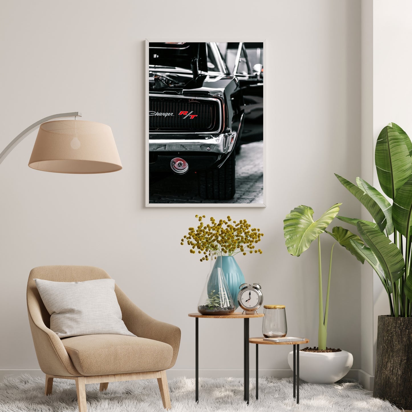 Vintage Dodge Charger Poster