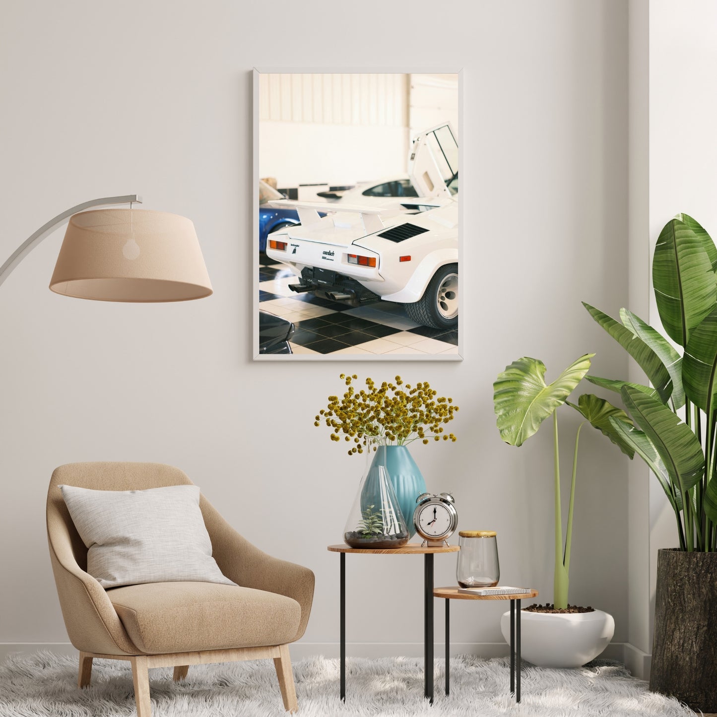 Lamborghini Countach Poster