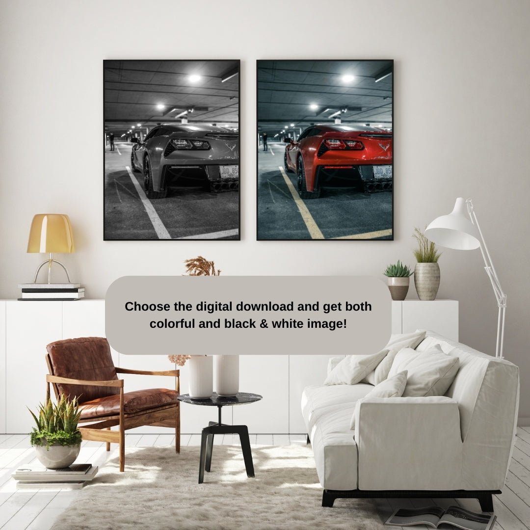 Chevrolet Corvette Poster