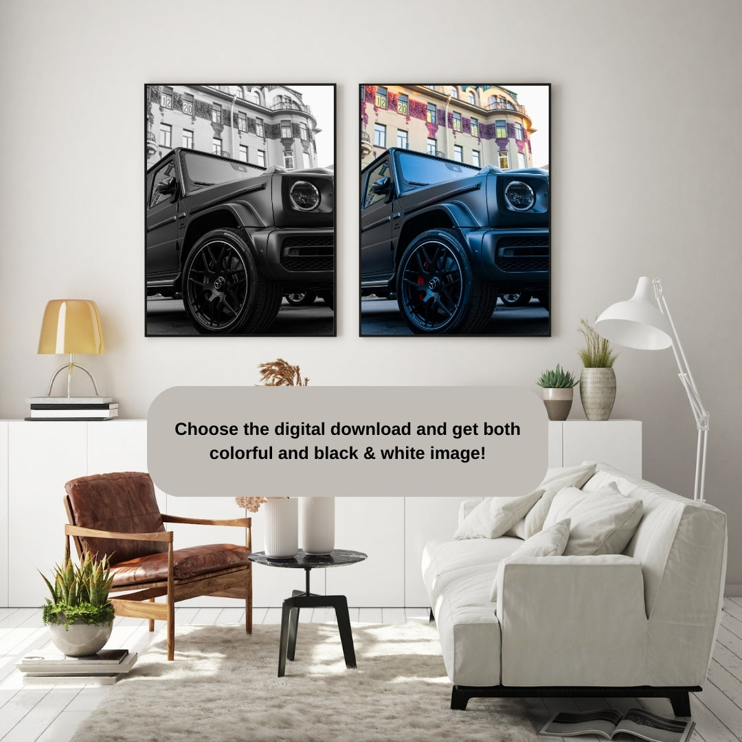 Mercedes G-Wagon Poster
