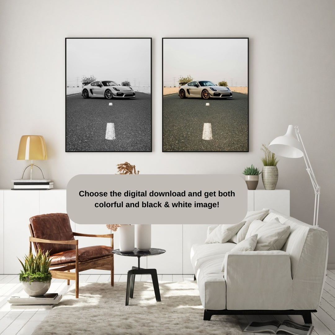 Porsche Cayman Poster