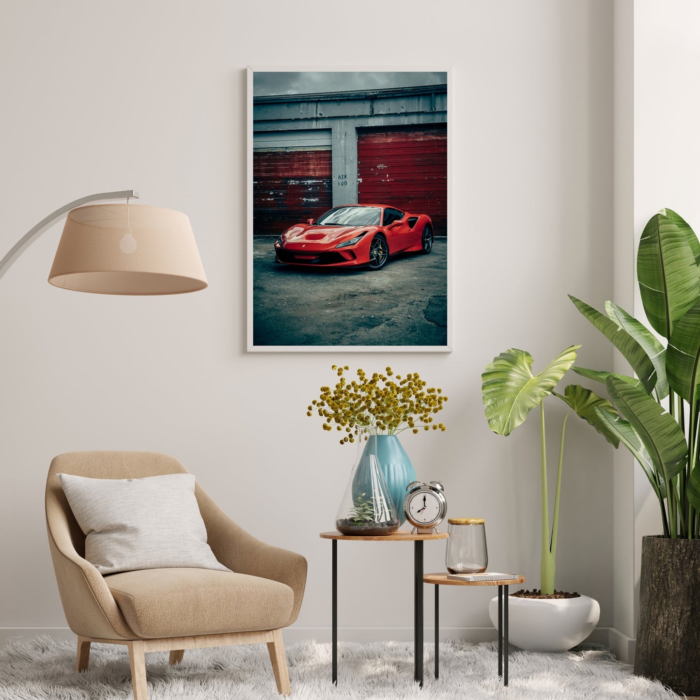 Ferrari F8 Poster