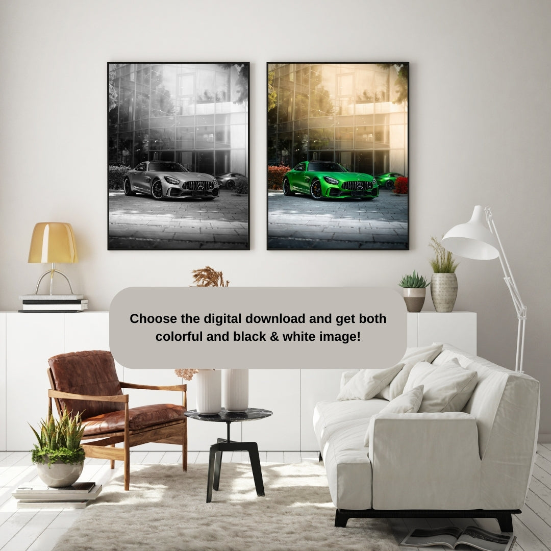 Mercedes AMG GT Poster