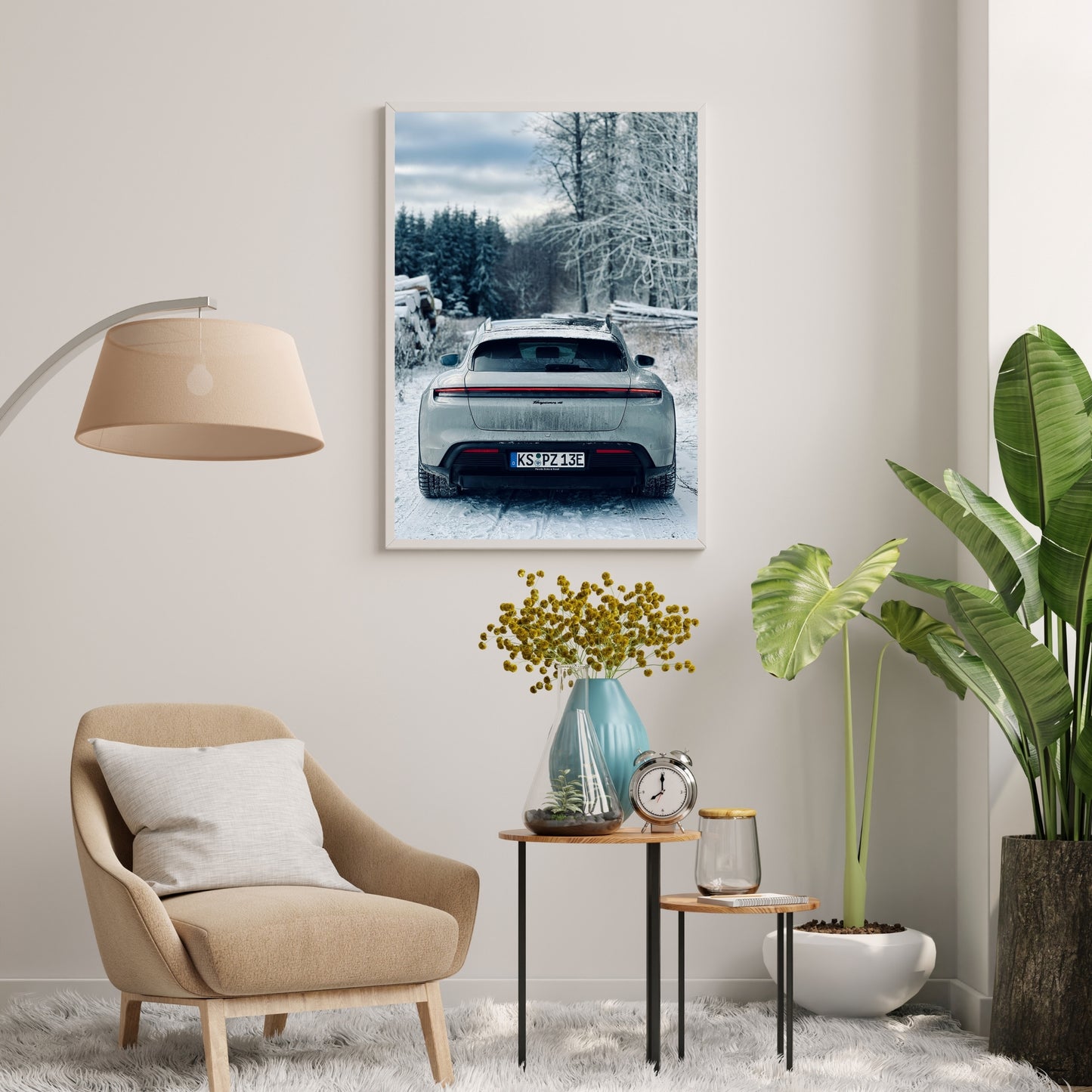 Porsche Taycan Poster