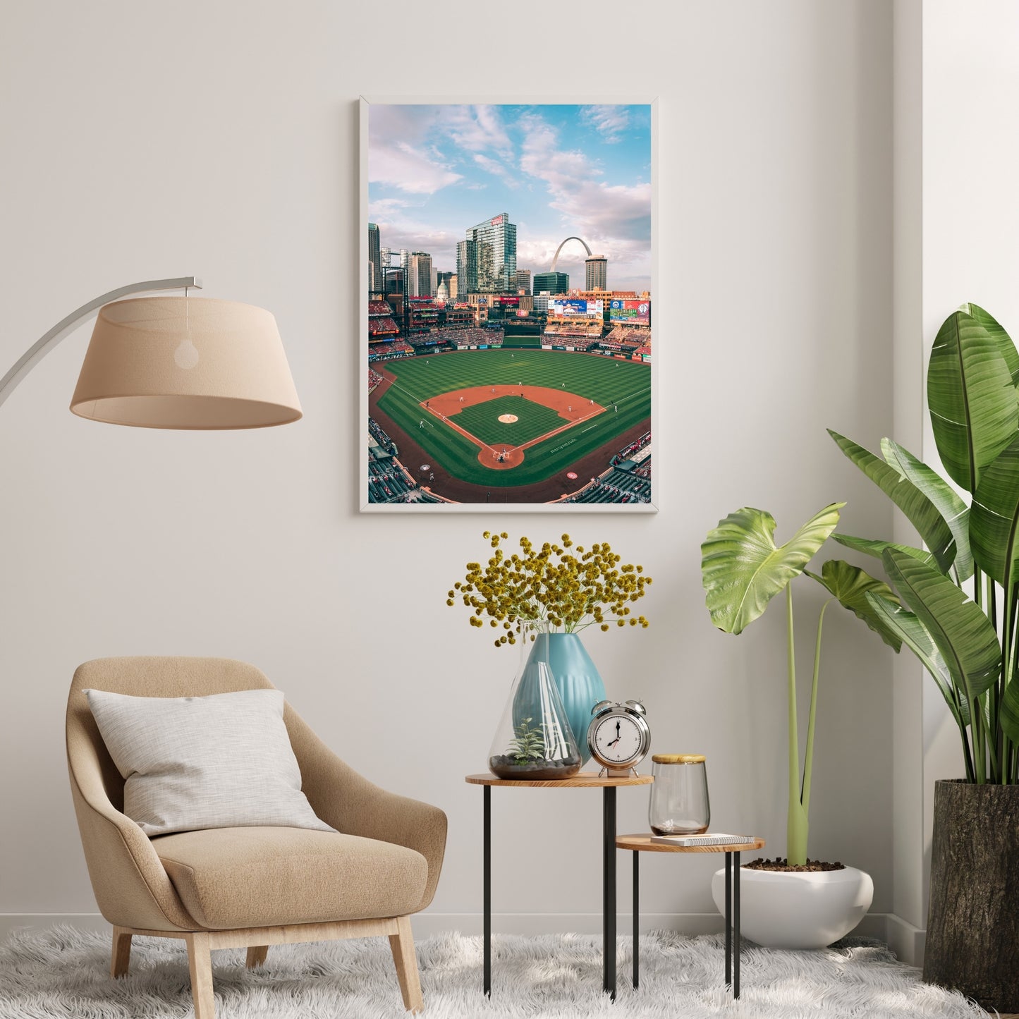 Busch Stadium Poster