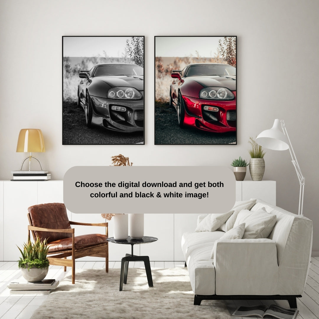 Toyota Supra Poster