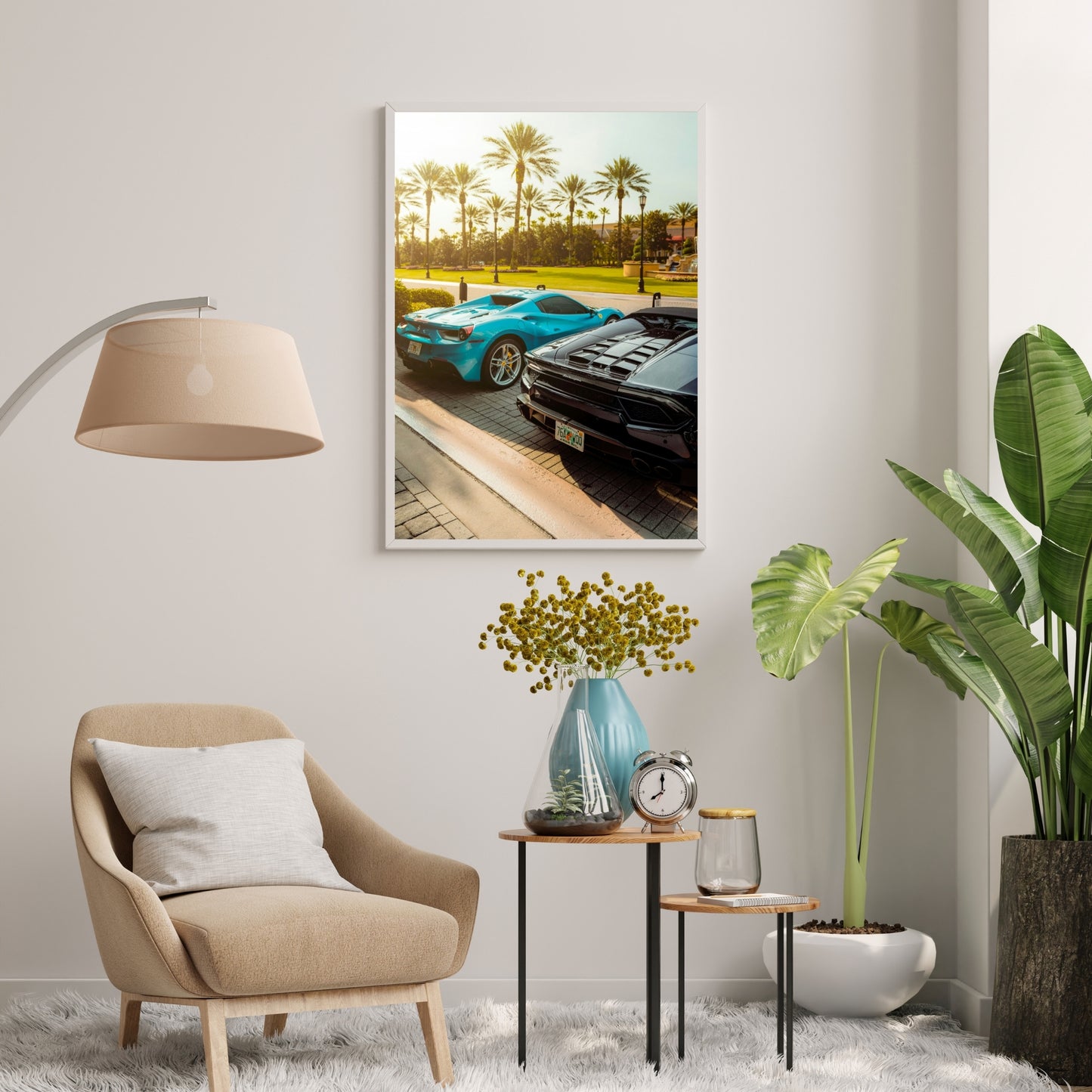 Lamborghini x Ferrari Poster