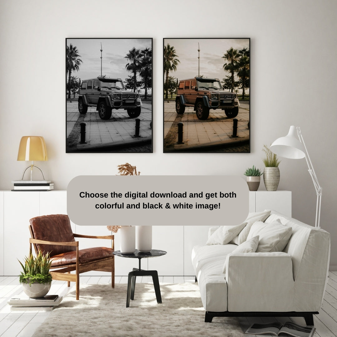 Mercedes G-Wagon Poster