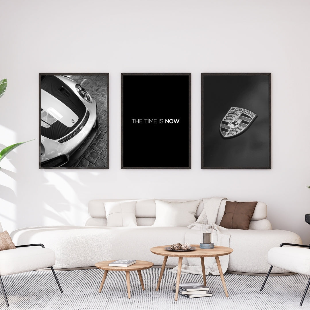 Motivational Poster "The Time Is Now"