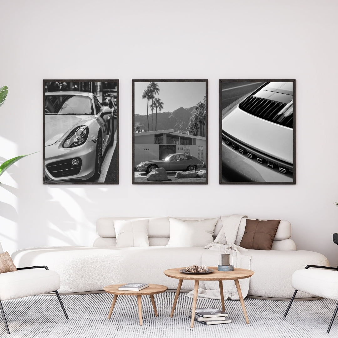 Jaguar E-Type Poster