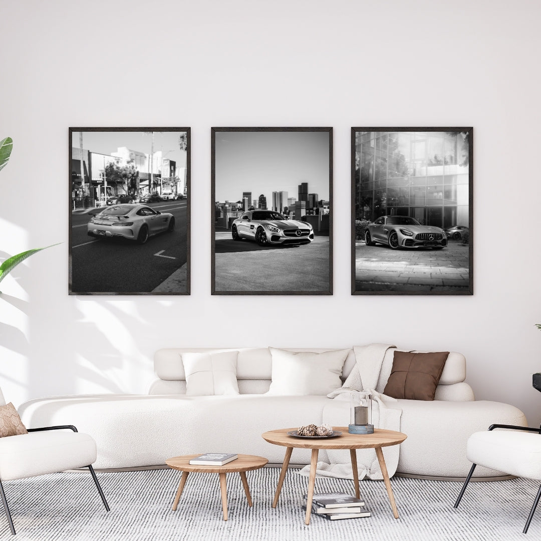Mercedes SLR Poster