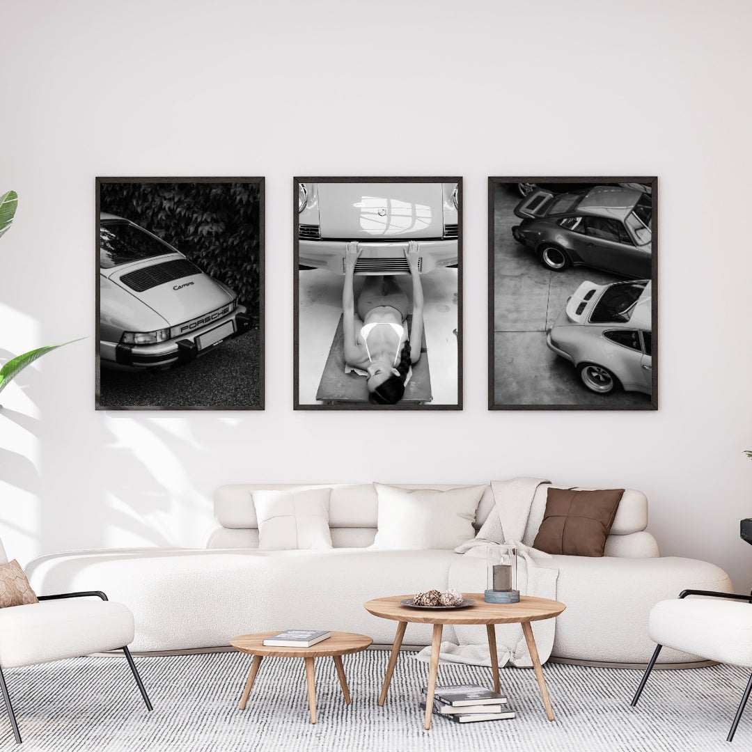 Vintage Porsche Poster