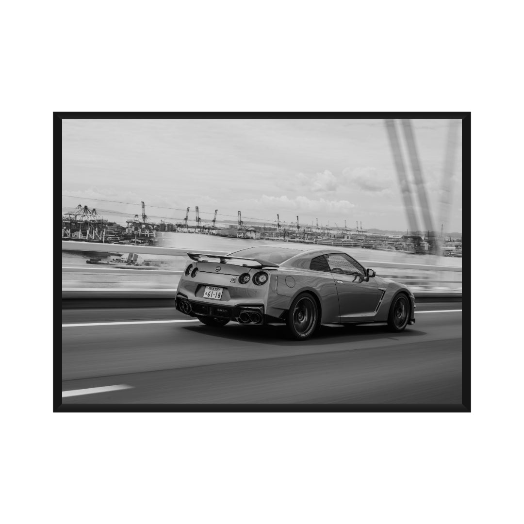 Nissan GTR Poster