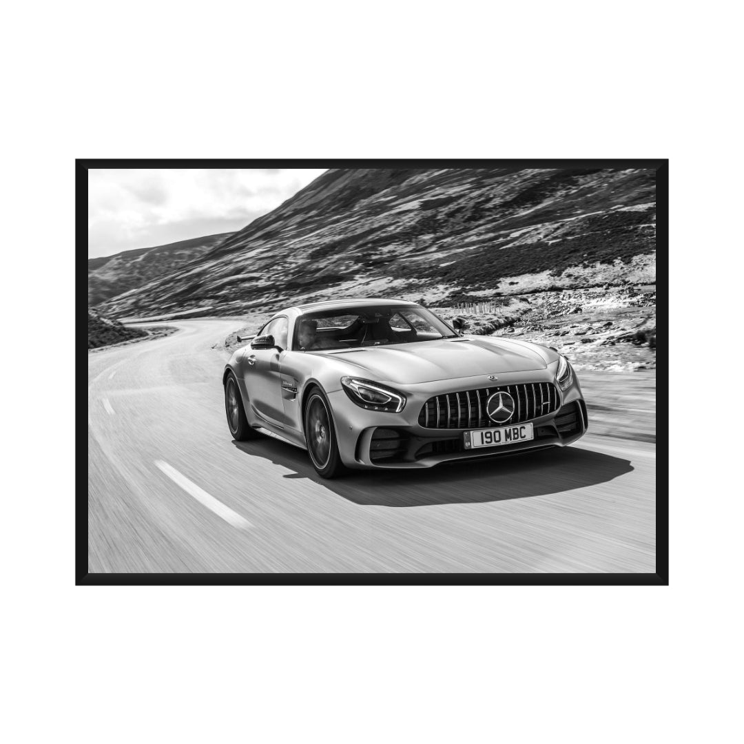 Mercedes AMG GT Poster