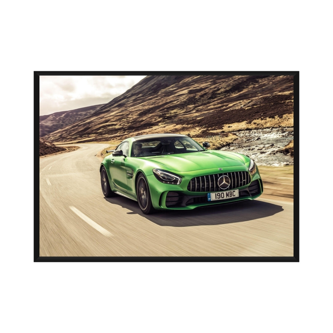 Mercedes AMG GT Poster