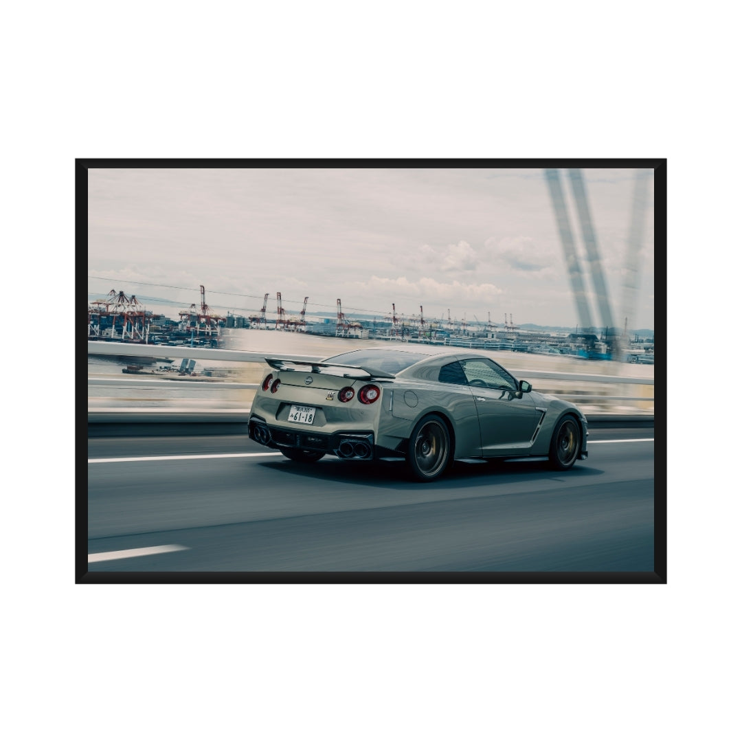 Nissan GTR Poster