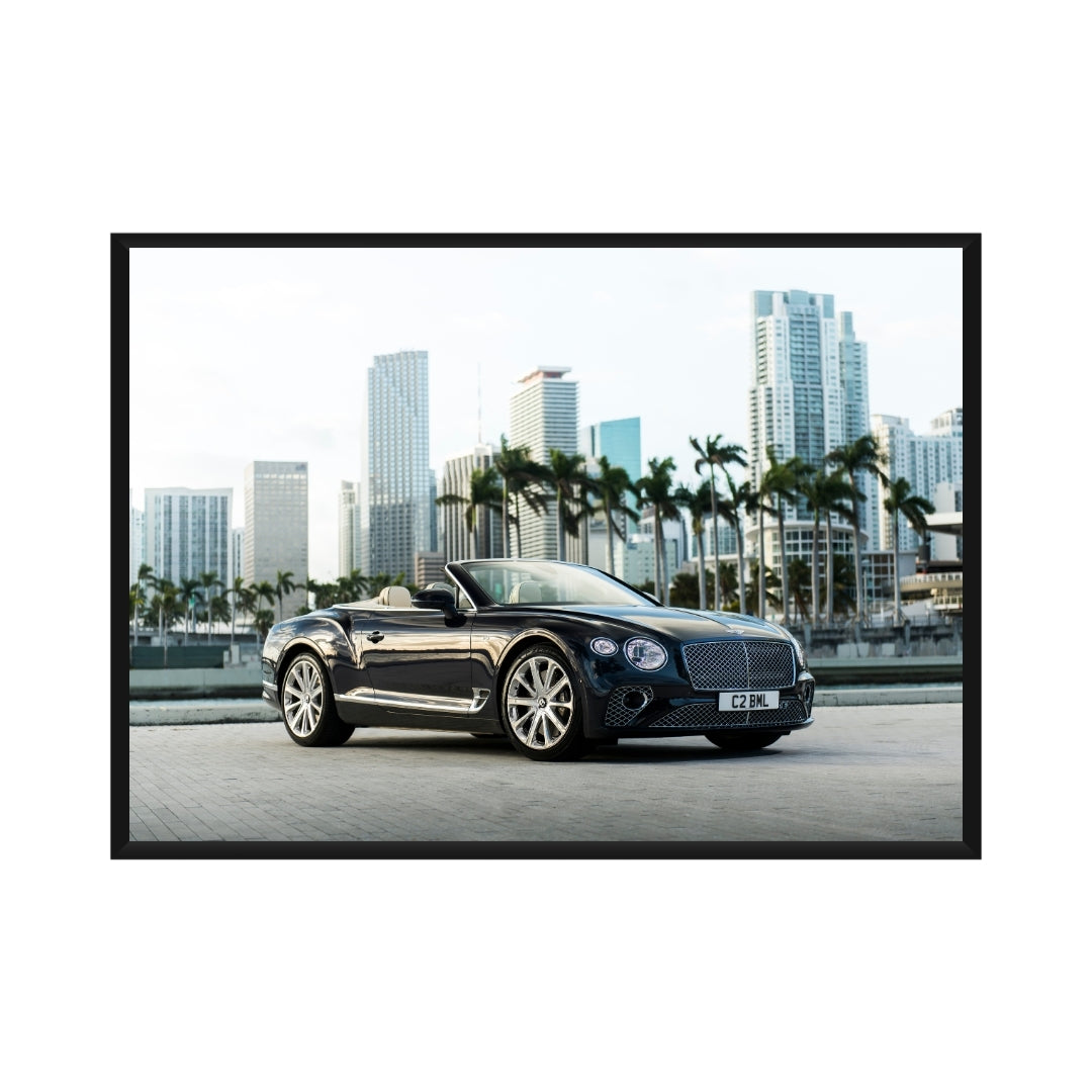 Bentley Continental Poster