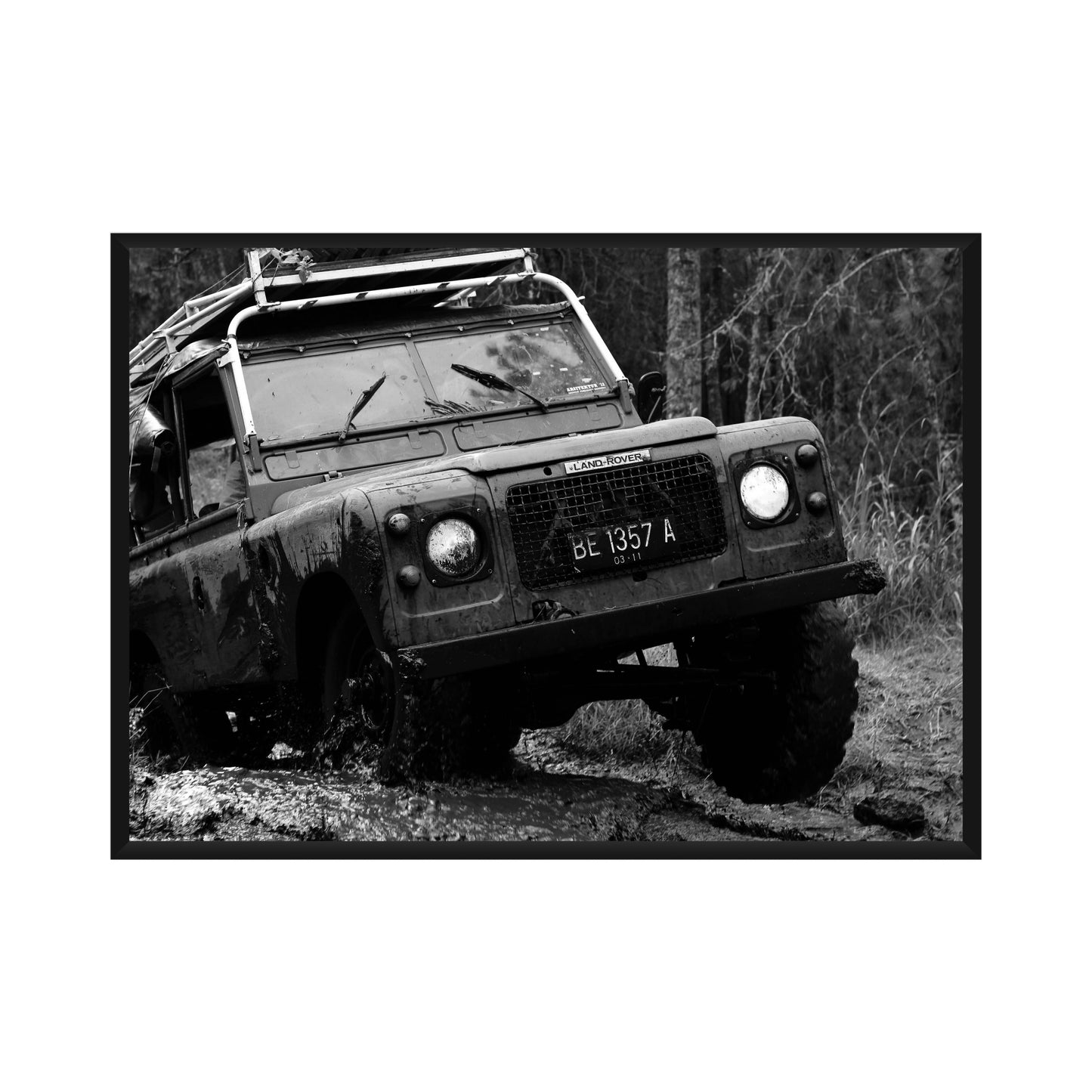 Land Rover Poster