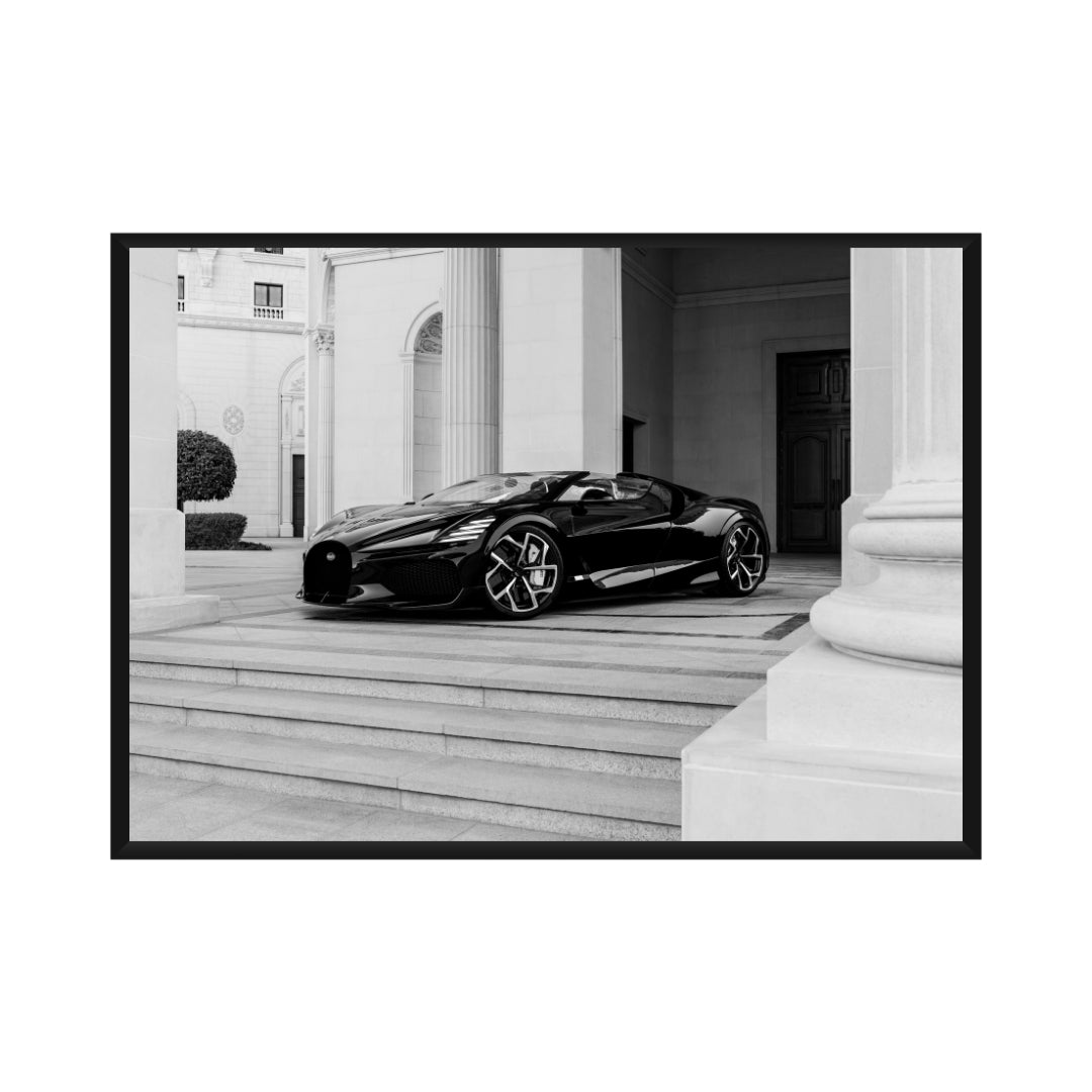 Bugatti W16 Poster