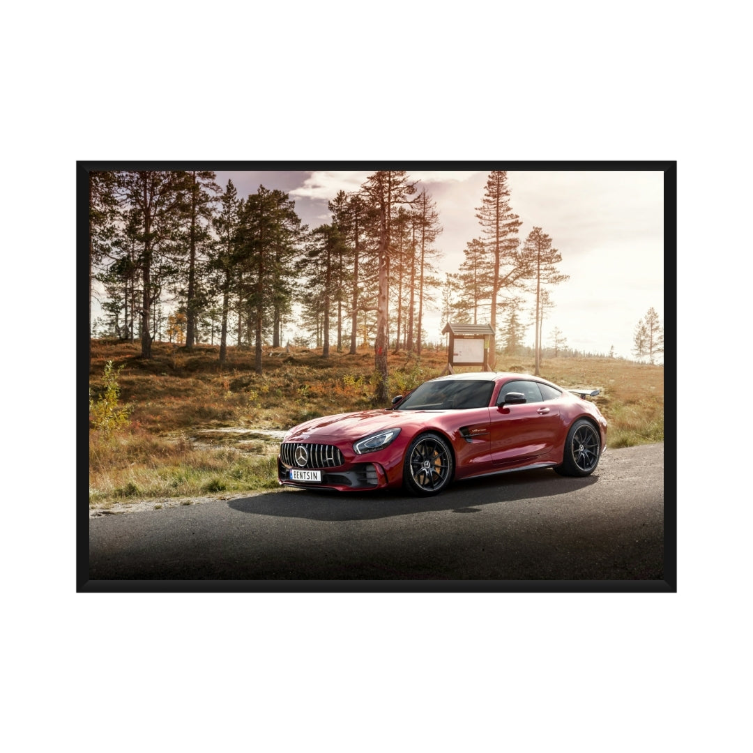 Mercedes AMG GT Poster