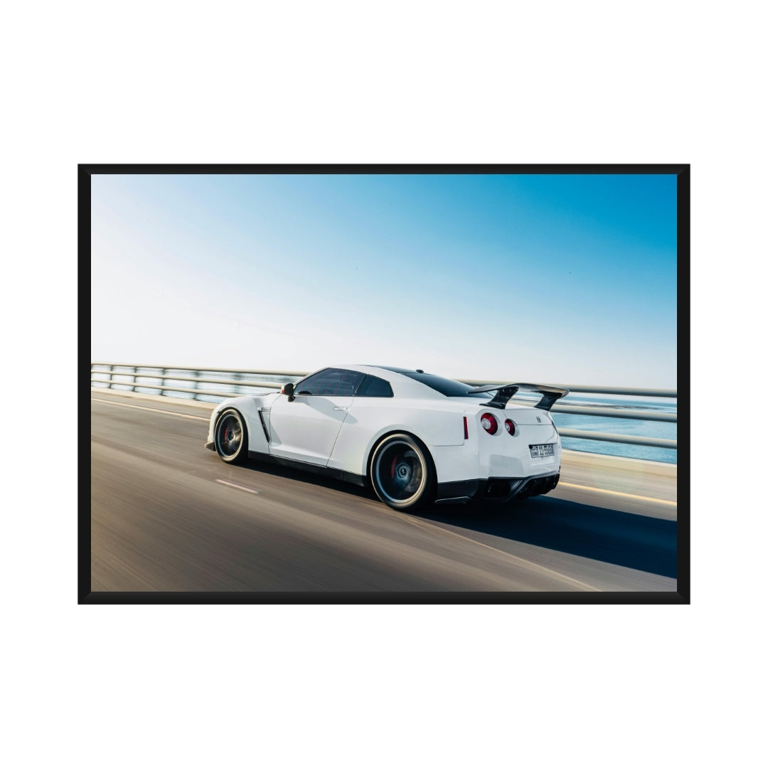 Nissan GTR Poster