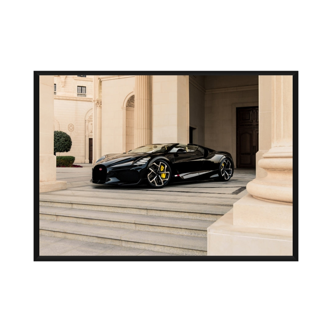 Bugatti W16 Poster