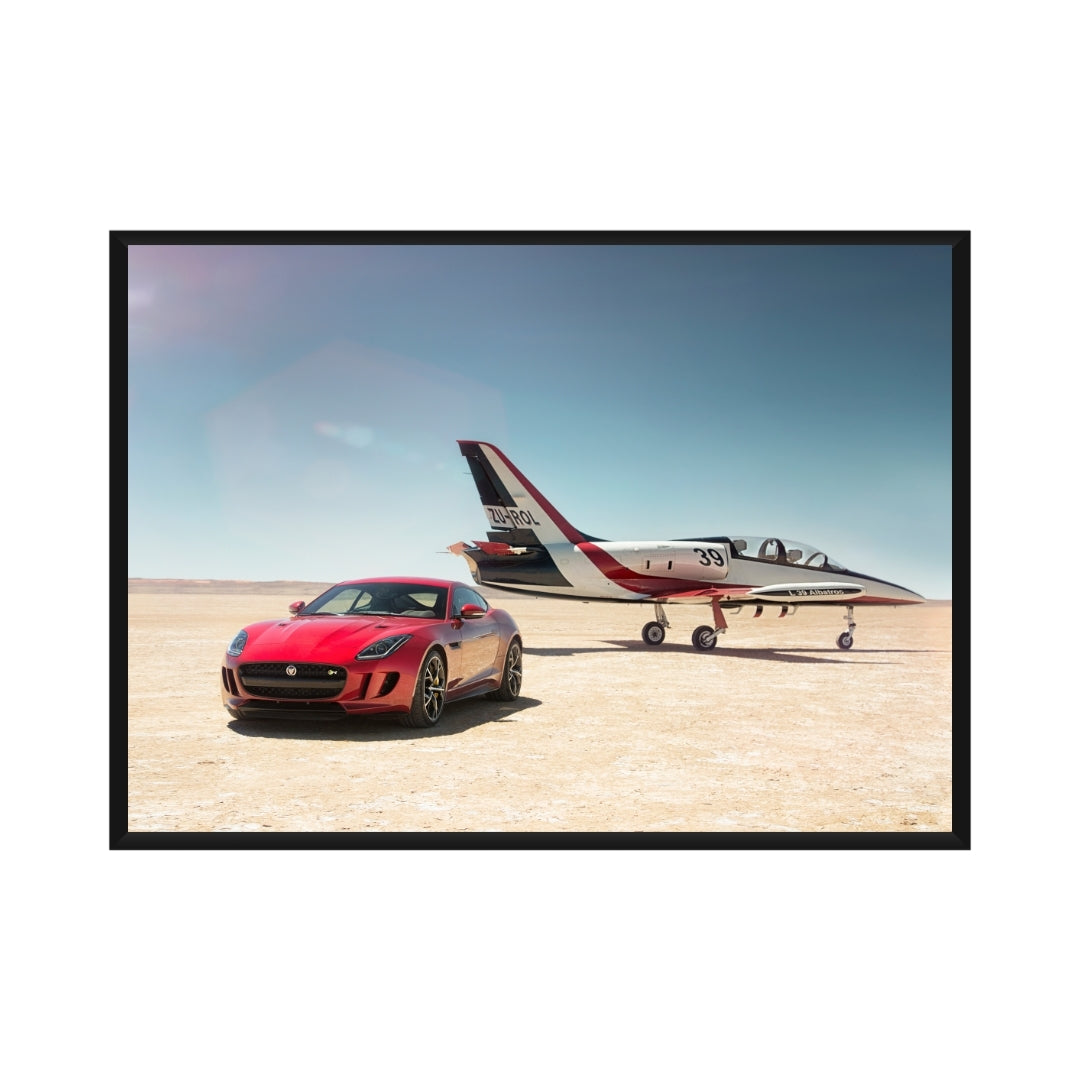 Jaguar F-Type Poster
