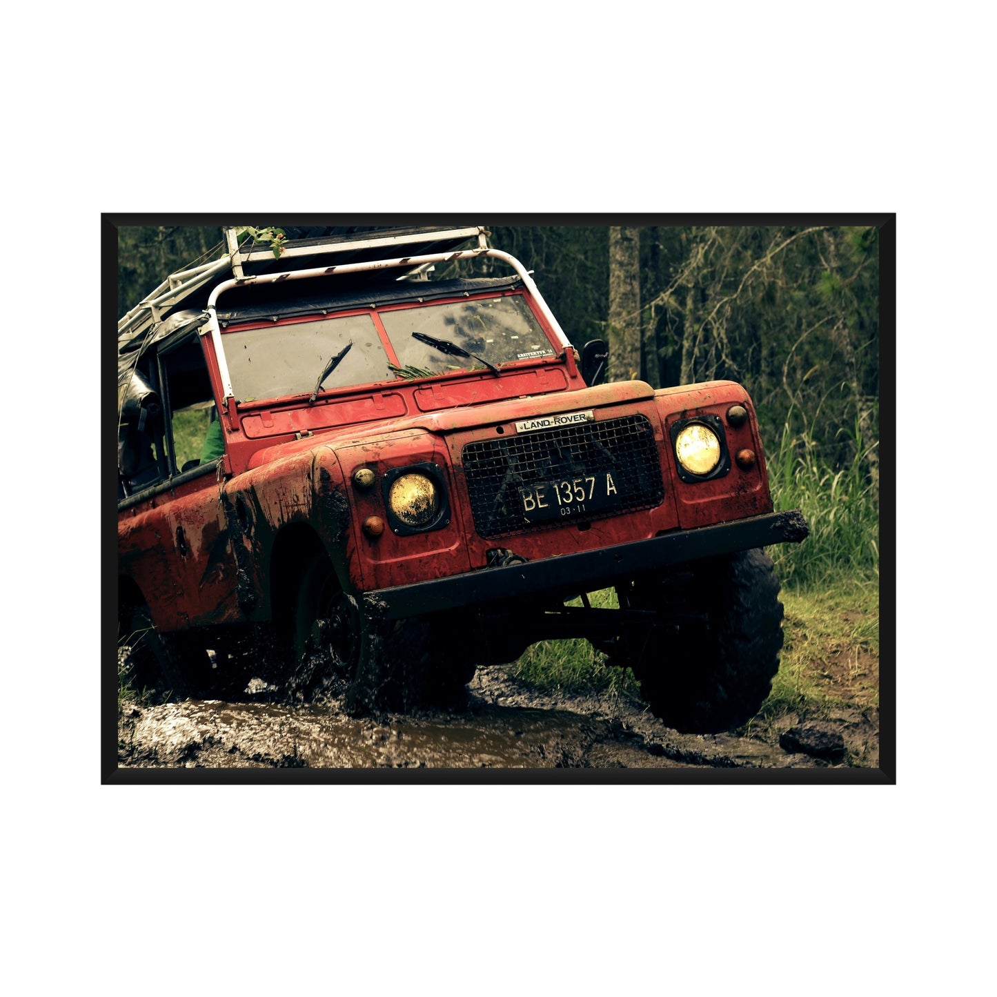Land Rover Poster