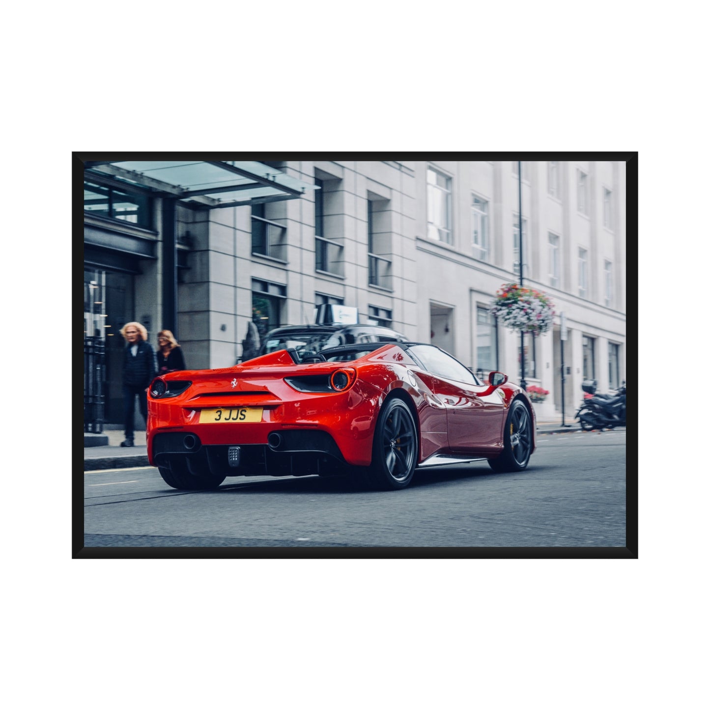 Ferrari 488 Spider Poster