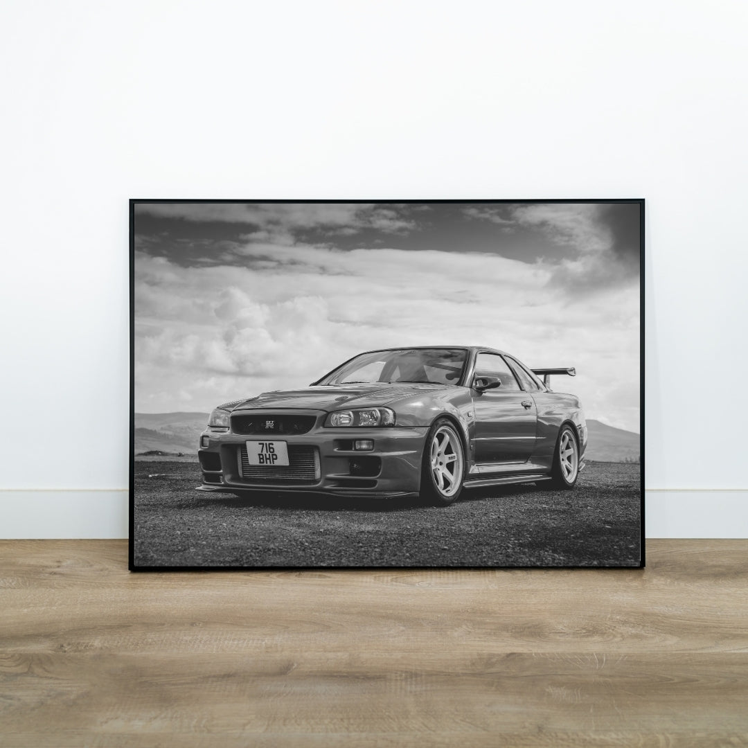 Nissan GTR Poster