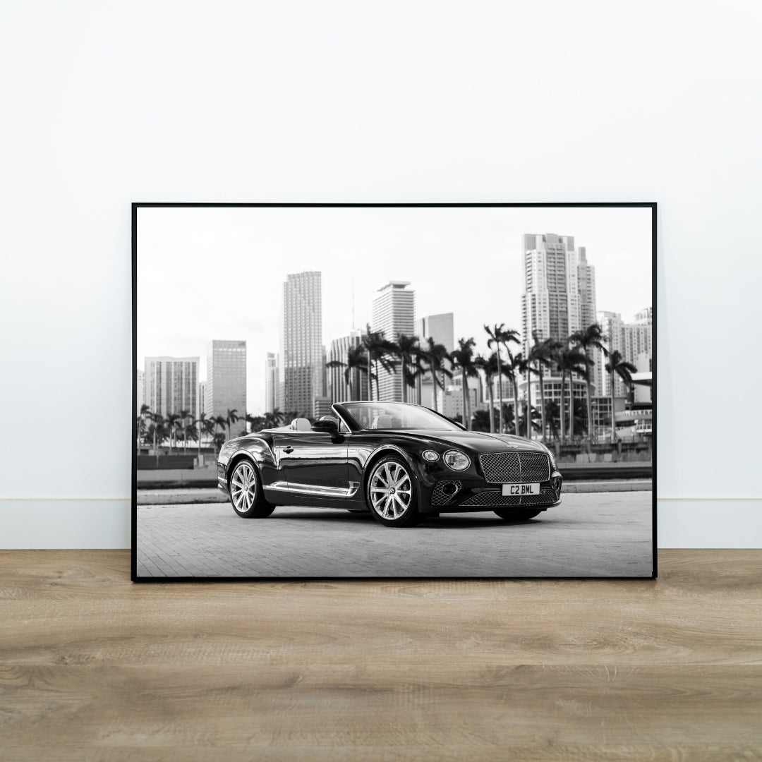 Bentley Continental Poster