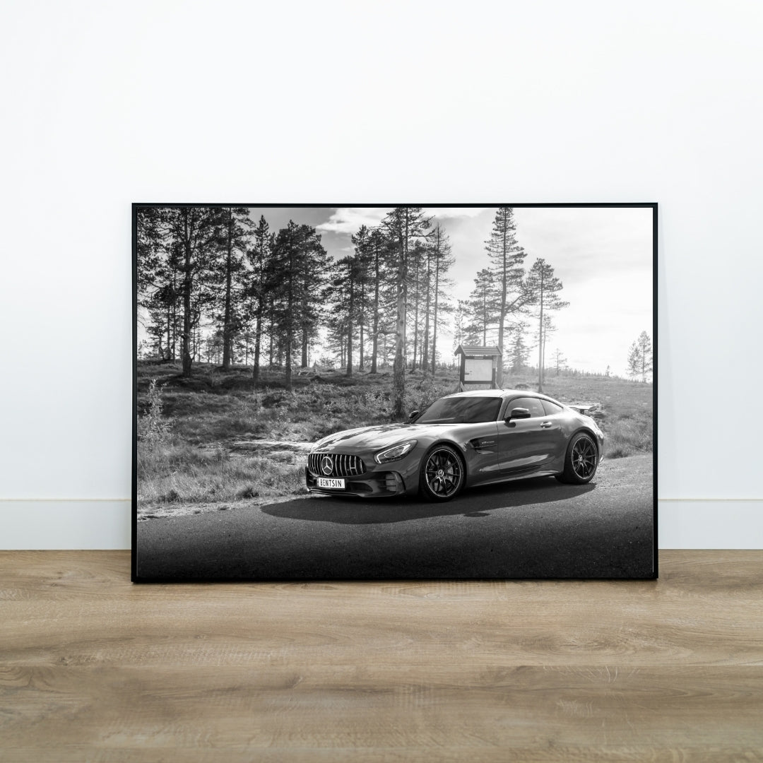 Mercedes AMG GT Poster