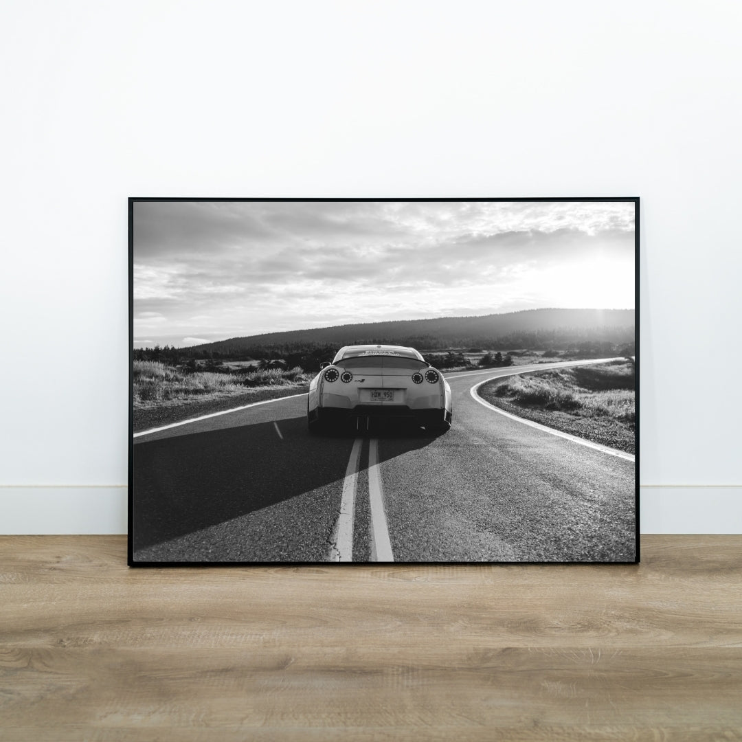 Nissan GTR Poster