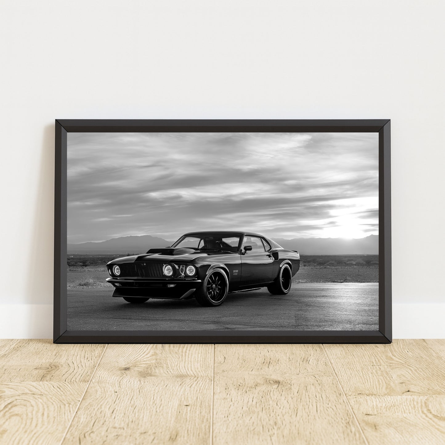Vintage Ford Mustang Poster