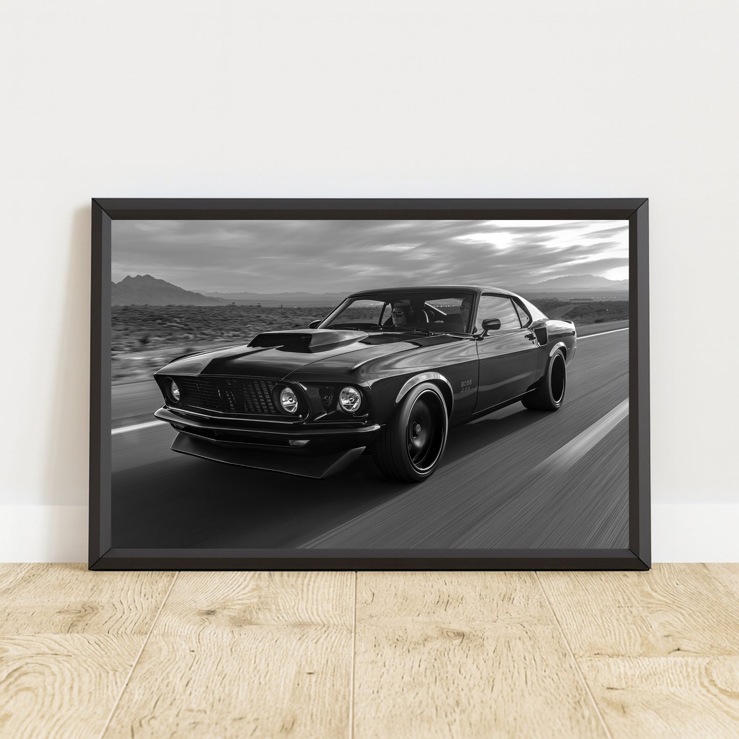 Vintage Ford Mustang Poster