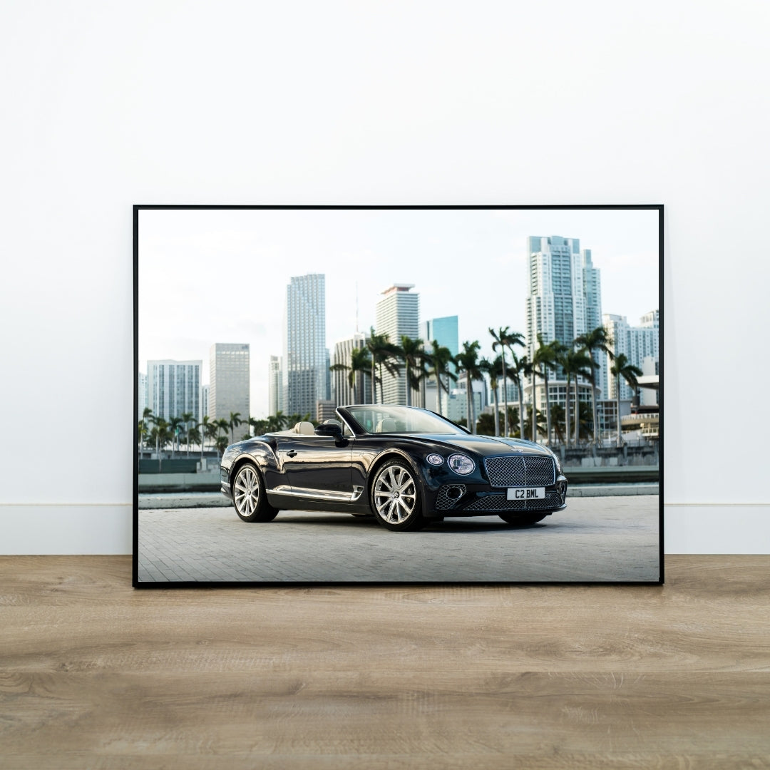 Bentley Continental Poster