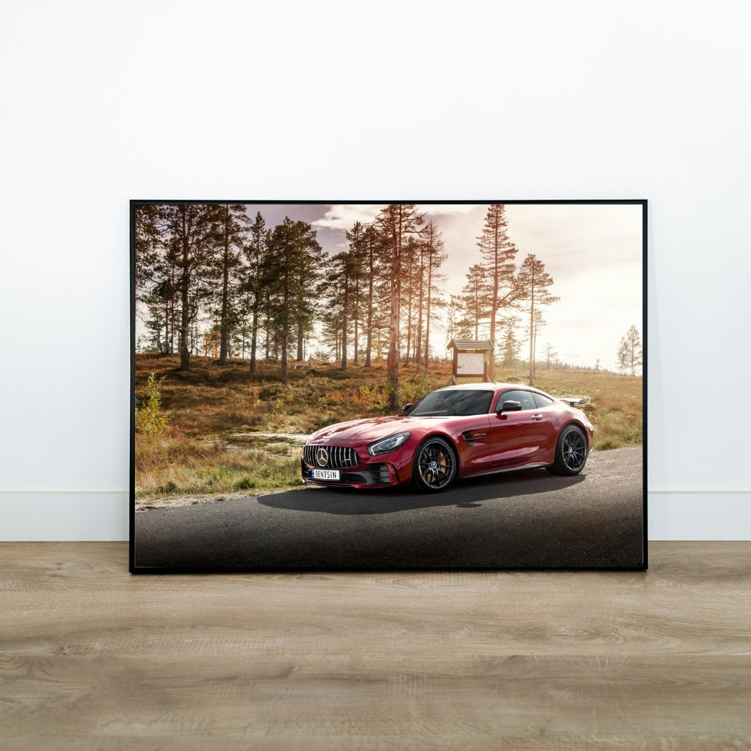 Mercedes AMG GT Poster