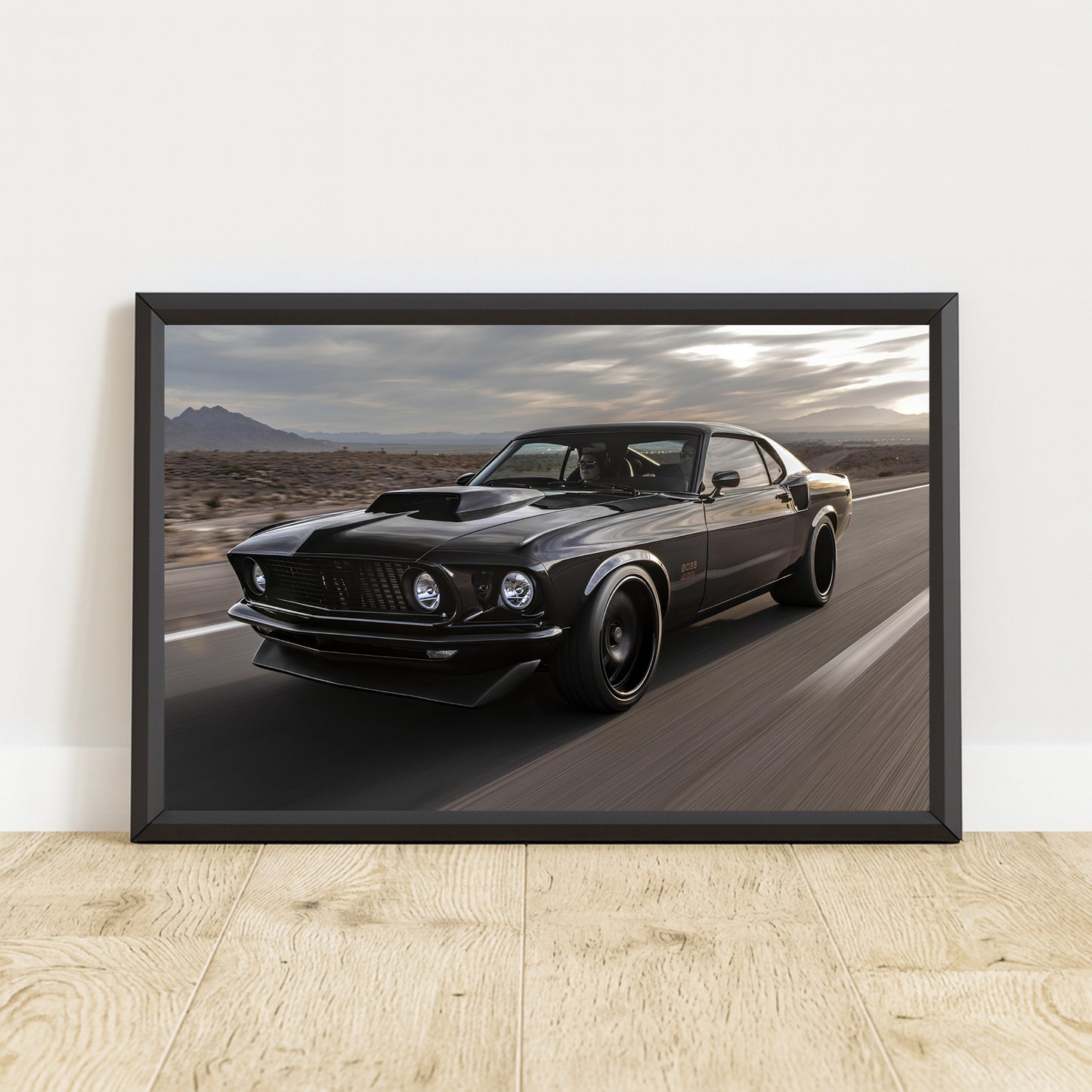 Vintage Ford Mustang Poster