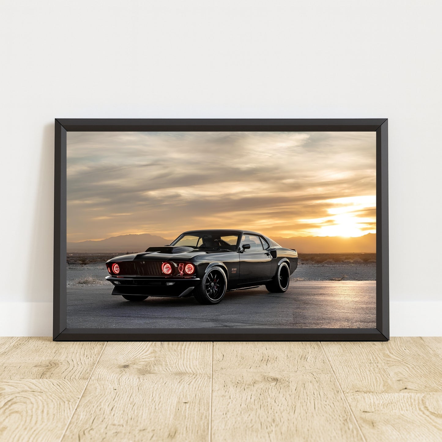 Vintage Ford Mustang Poster