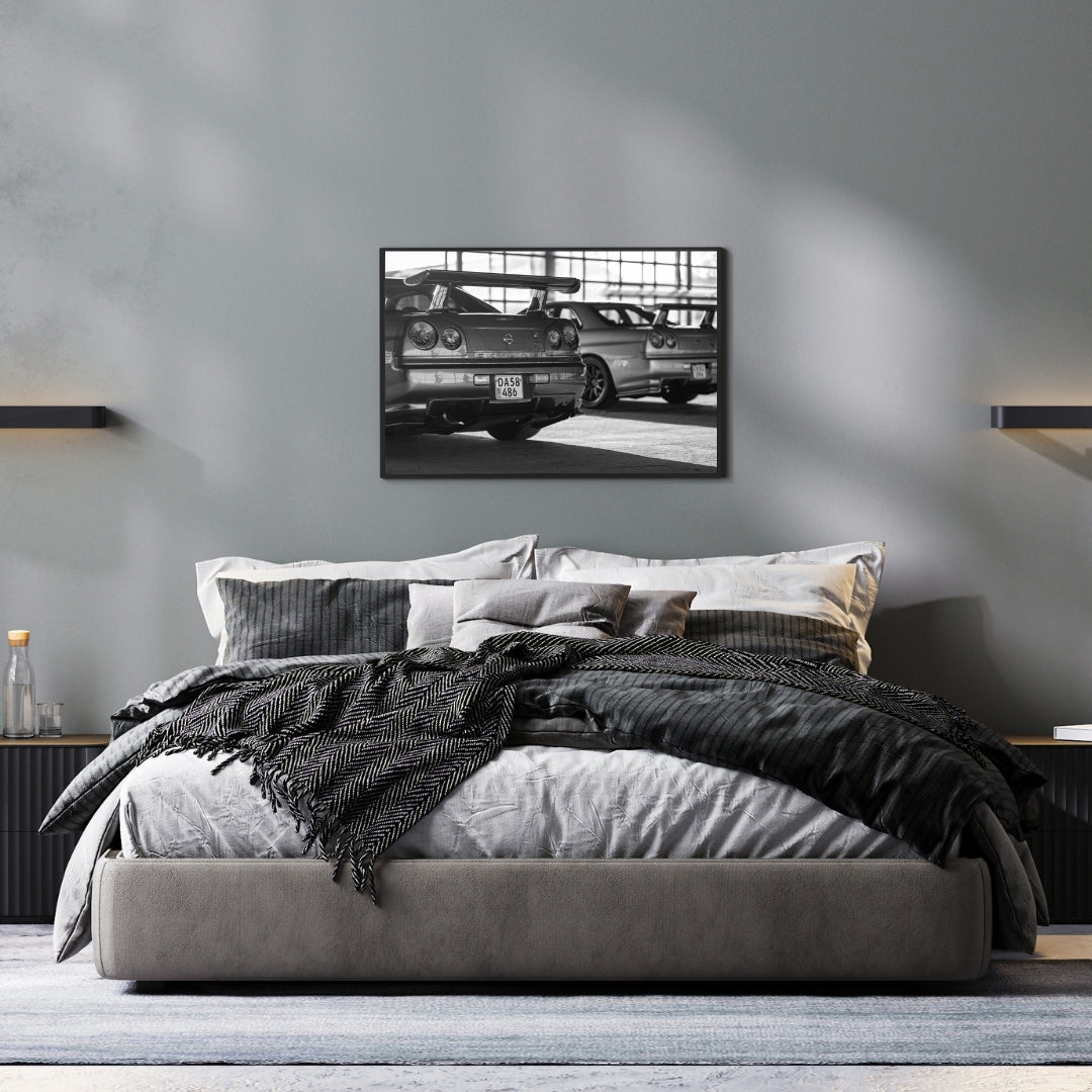 Vintage Nissan GTR Poster