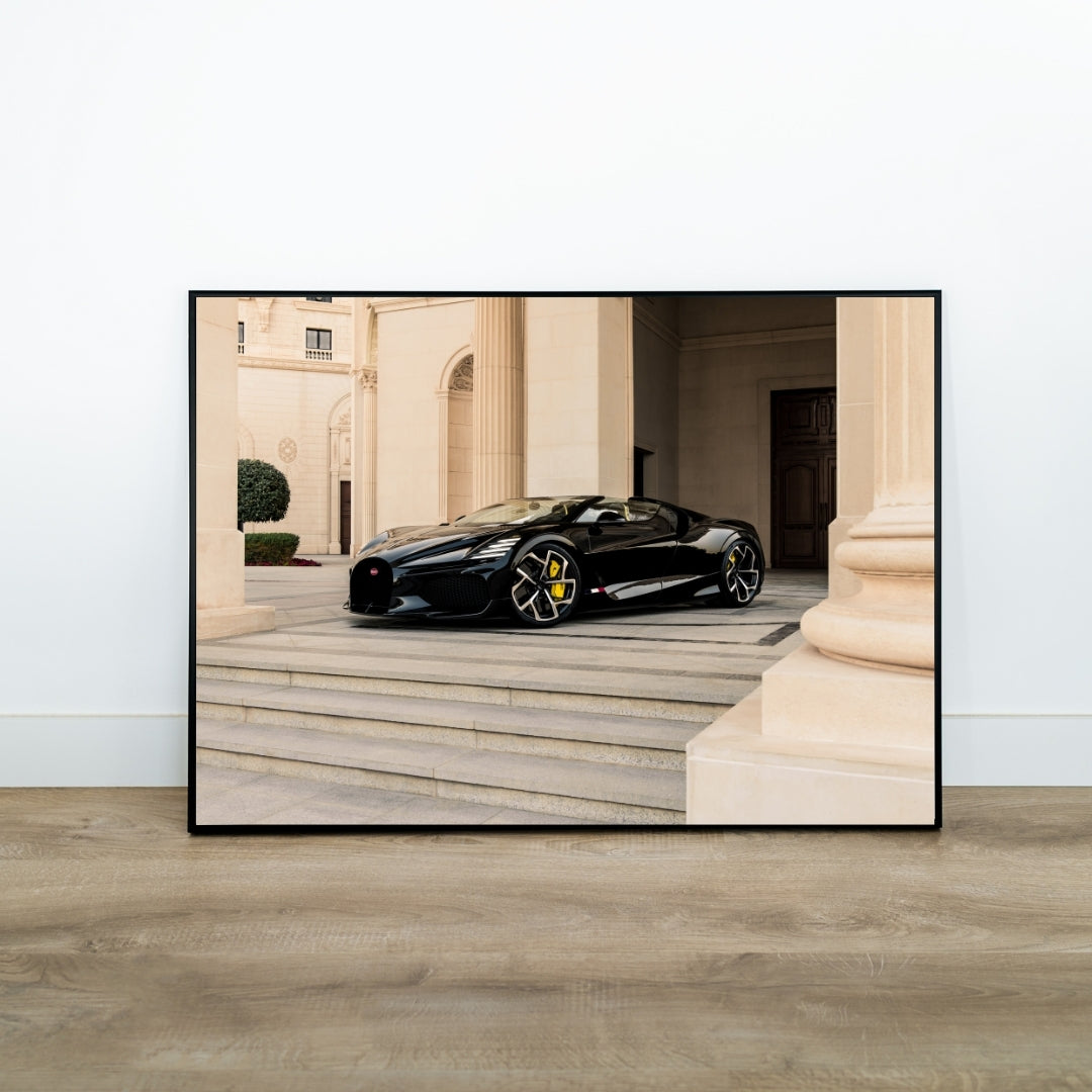 Bugatti W16 Poster