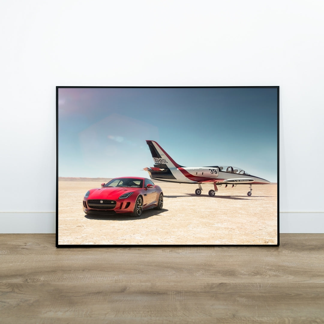 Jaguar F-Type Poster