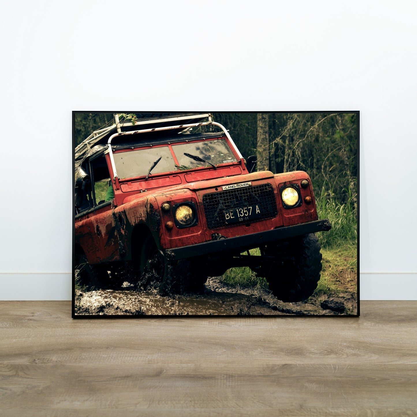 Land Rover Poster