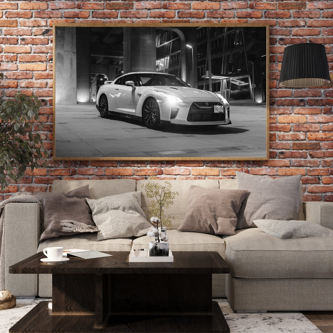 Nissan GTR Poster