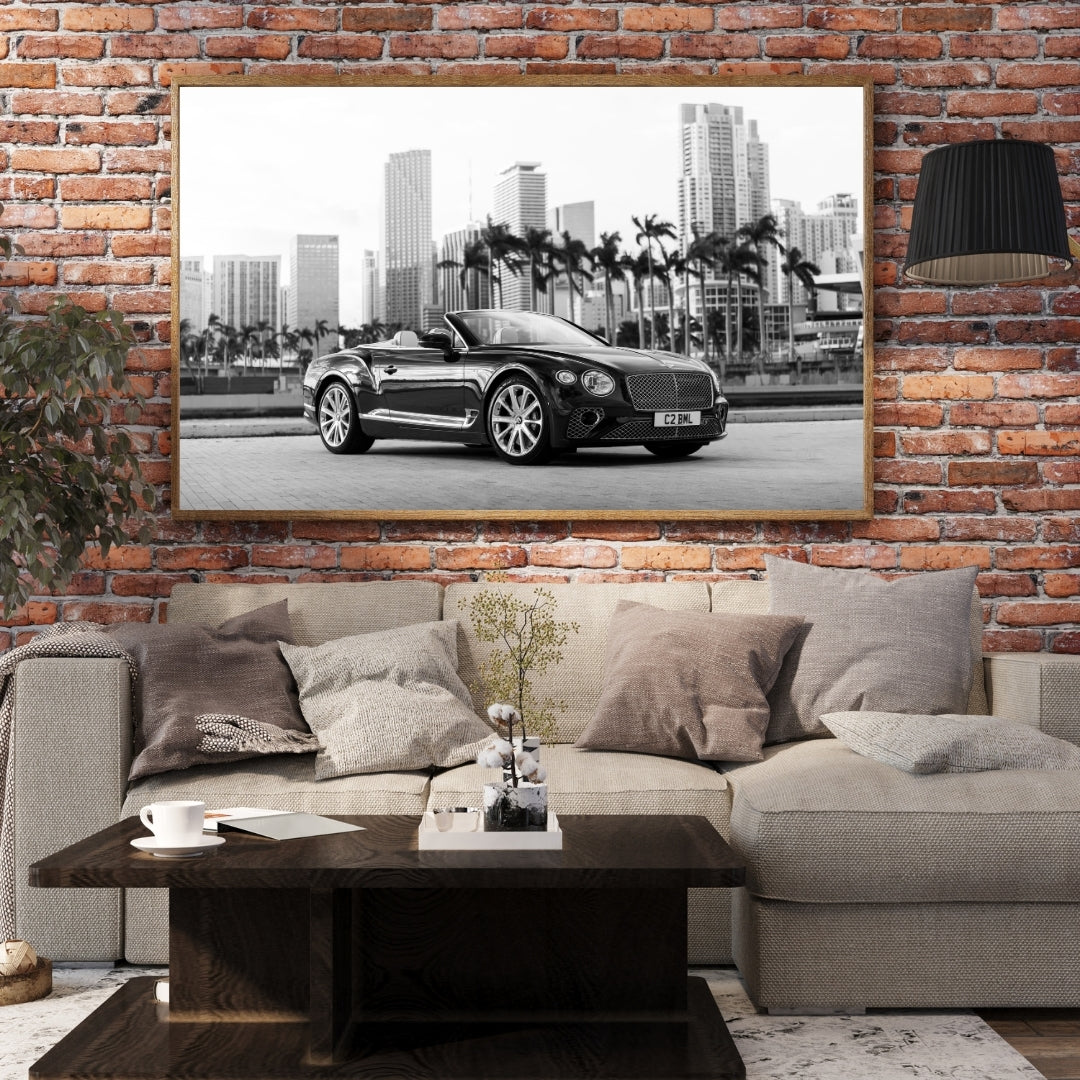 Bentley Continental Poster
