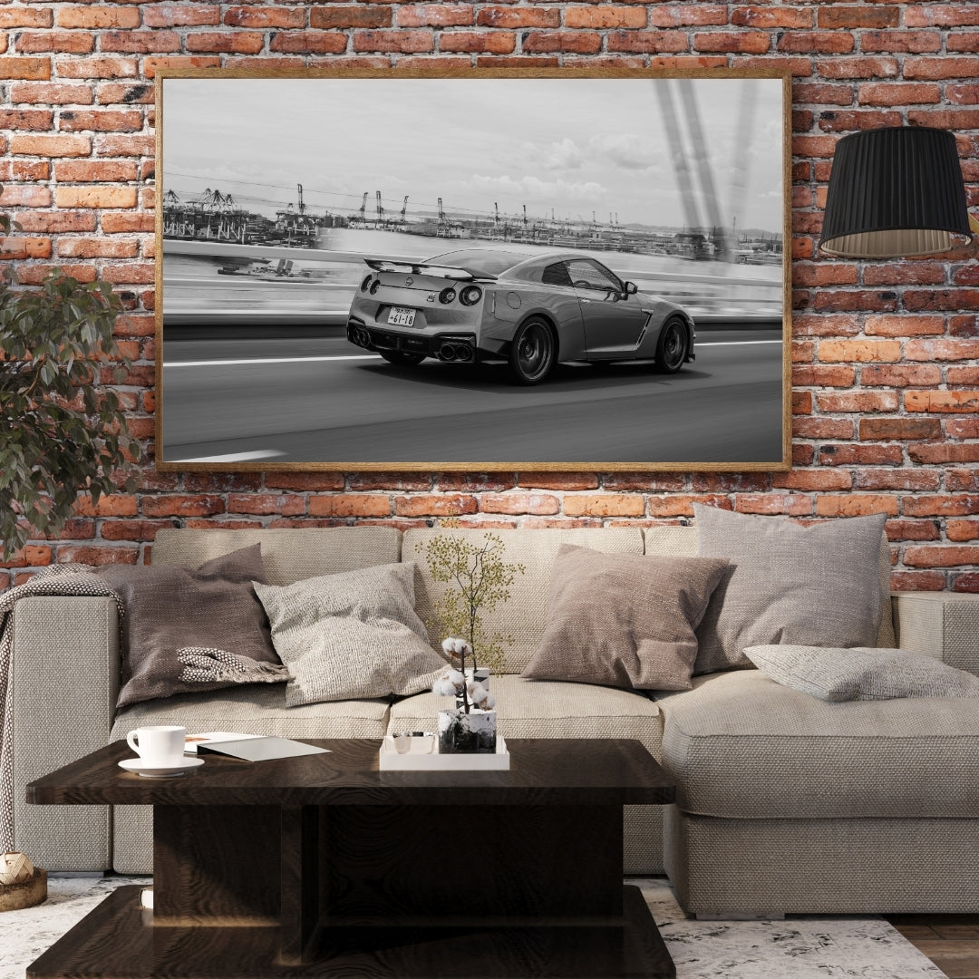 Nissan GTR Poster