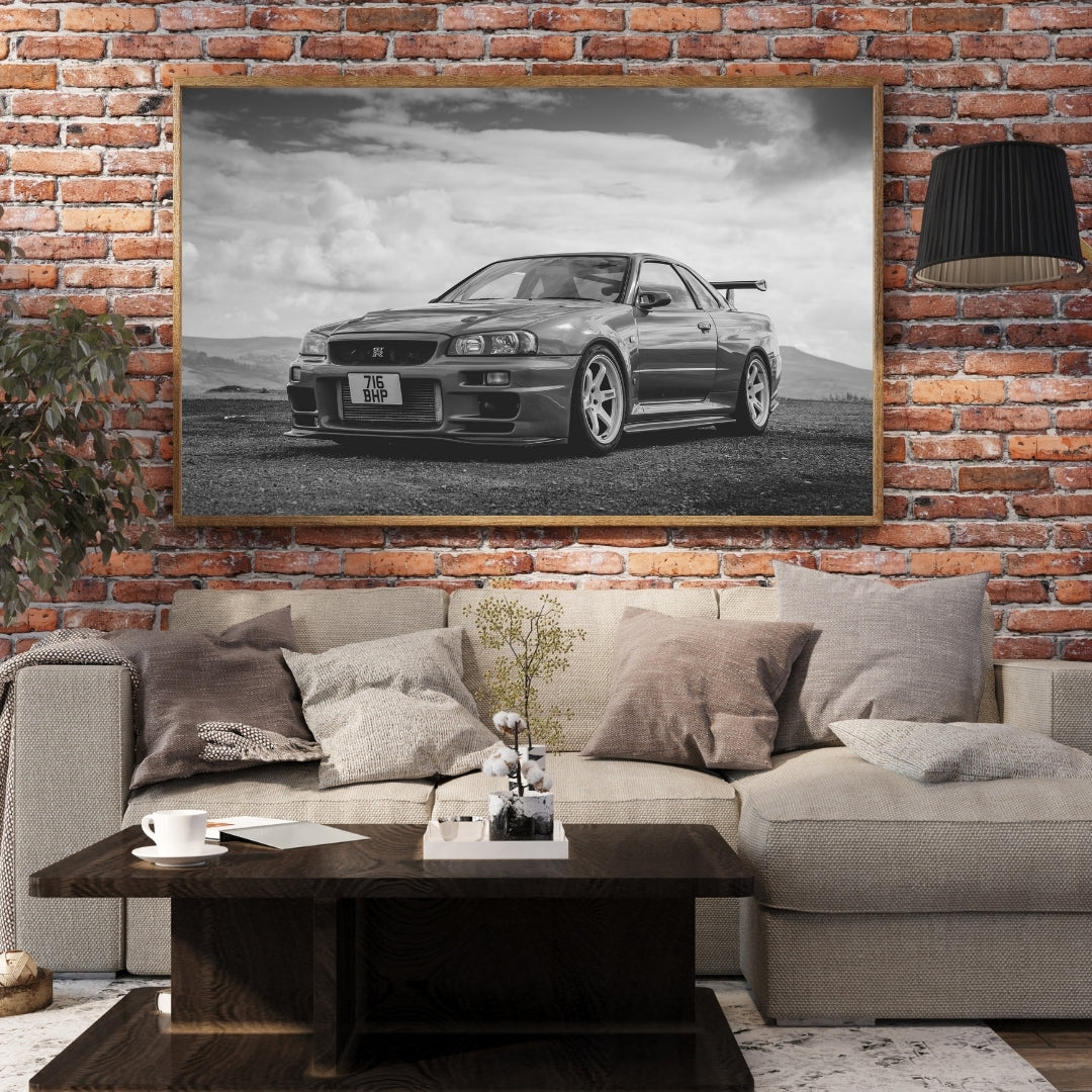 Nissan GTR Poster