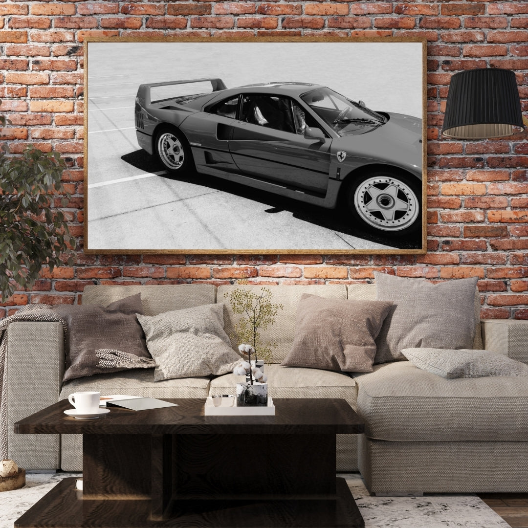Ferrari F40 Poster