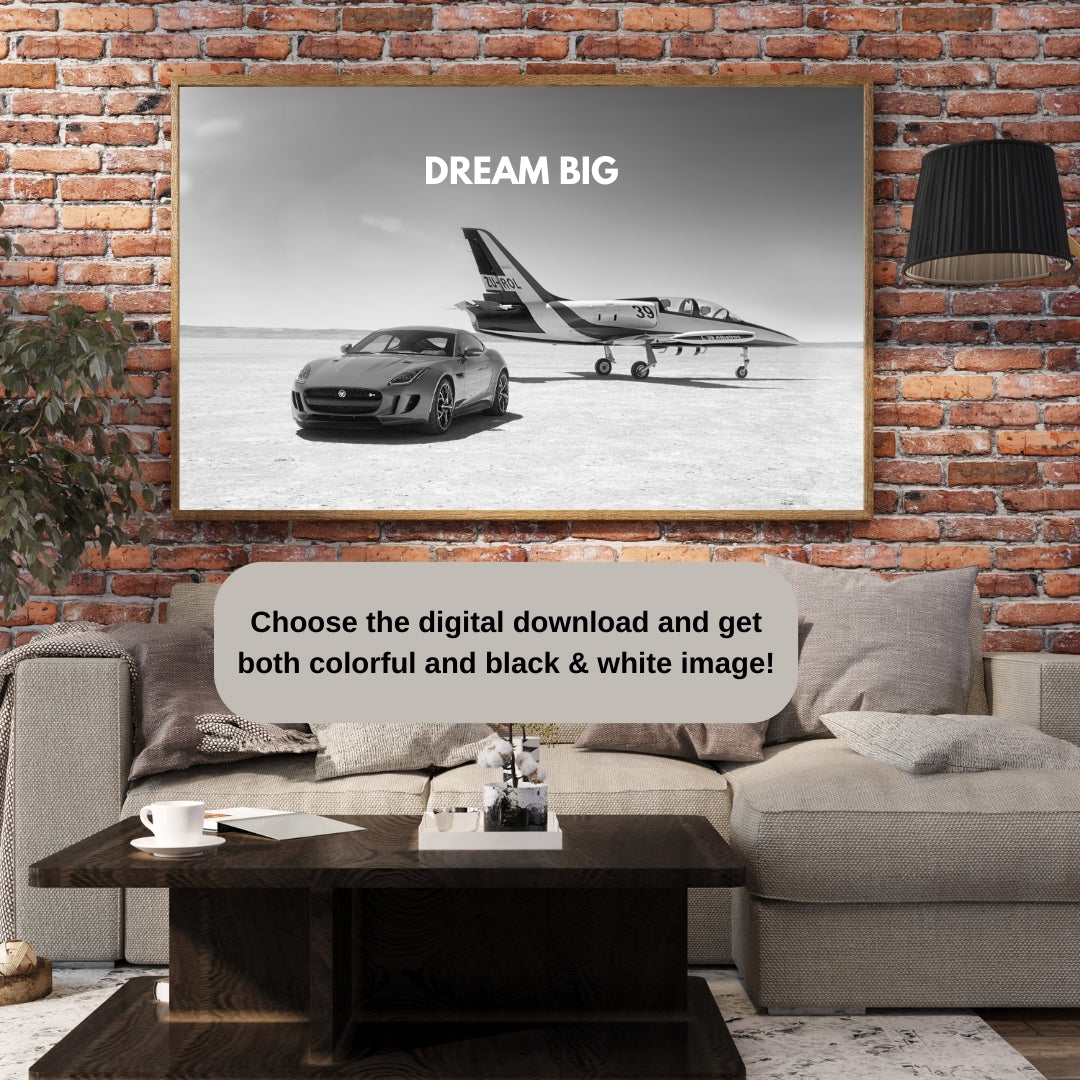 Jaguar F-Type Poster