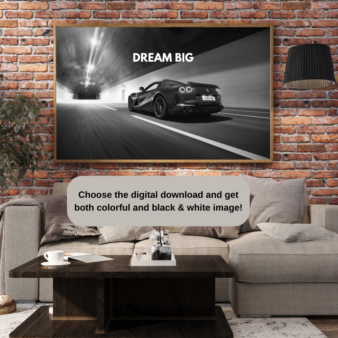Ferrari 812 Poster